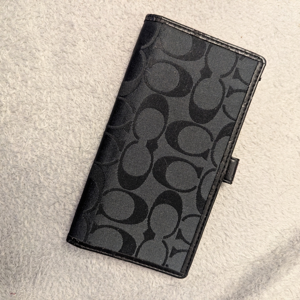 Coach Chequebook Wallet
